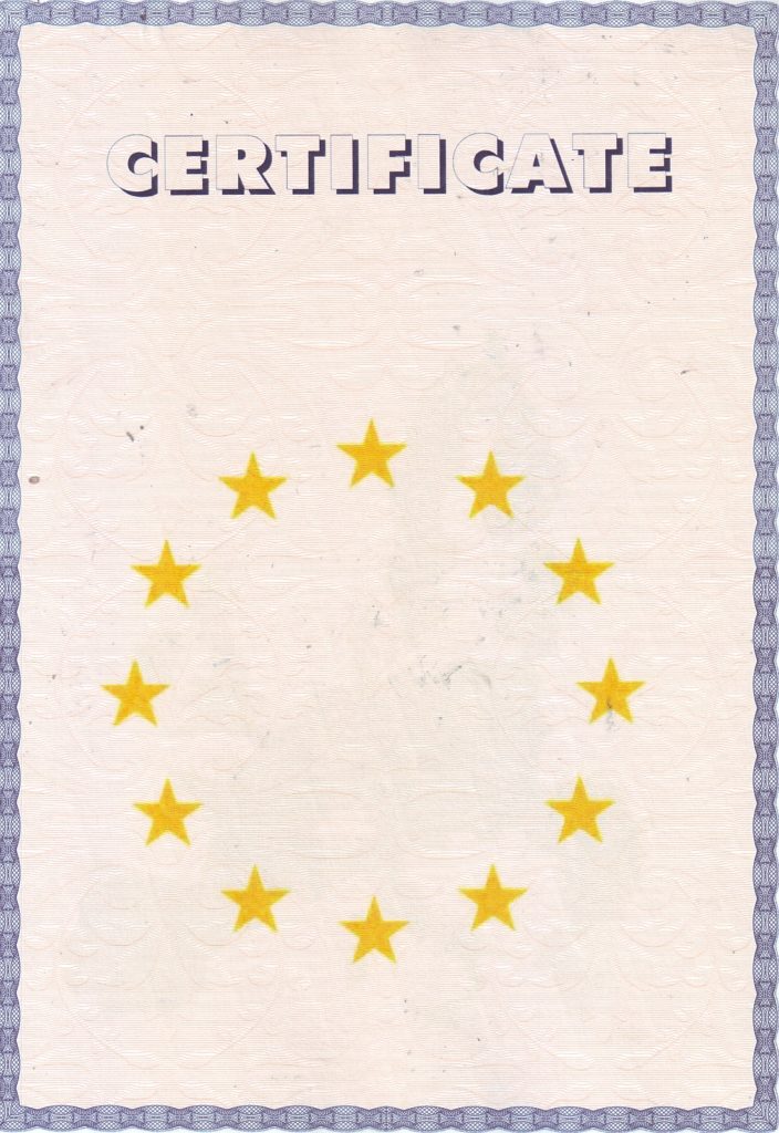 сертификат польского языка